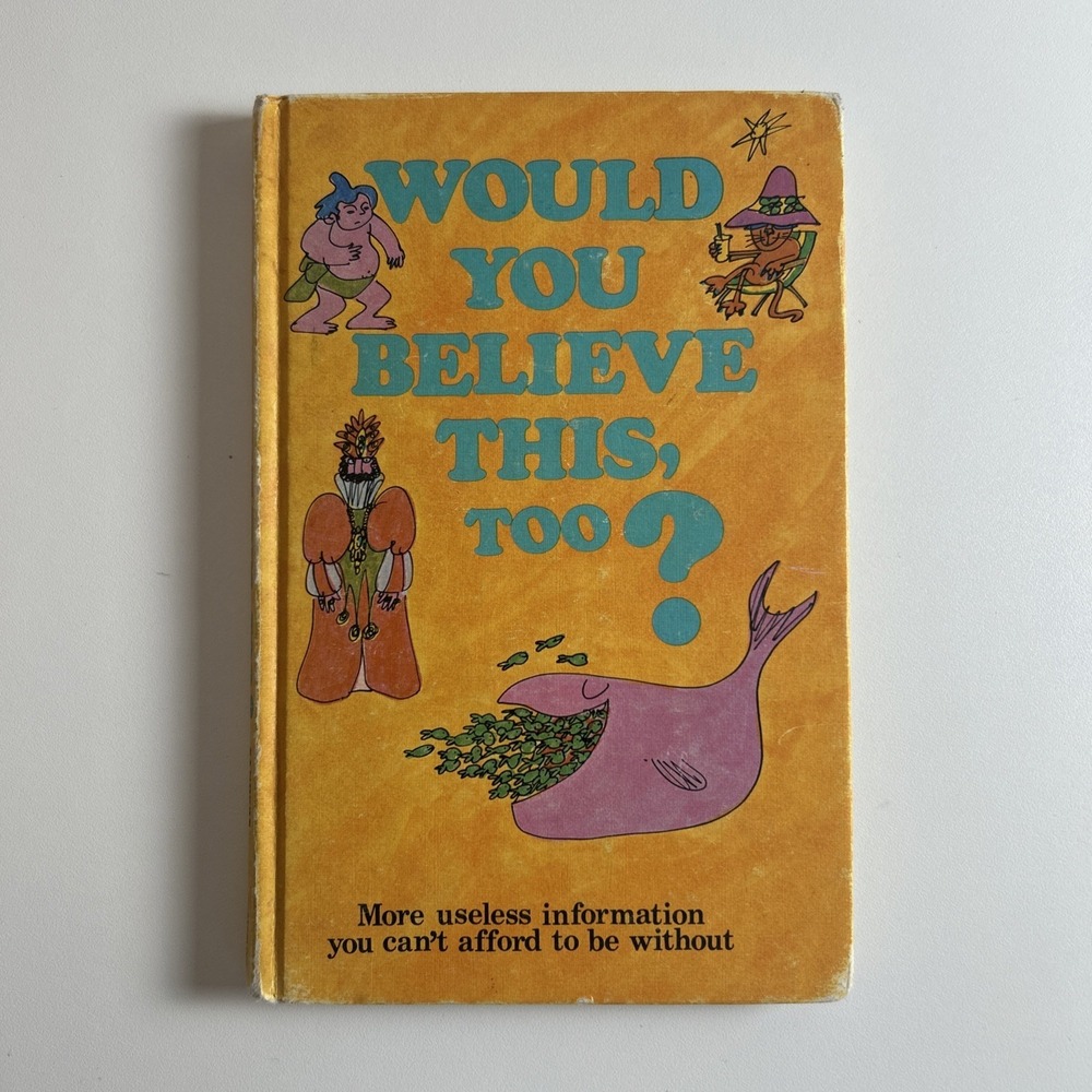 VINTAGE! Would You Believe This Too? Hardcover By Isaac Asimov